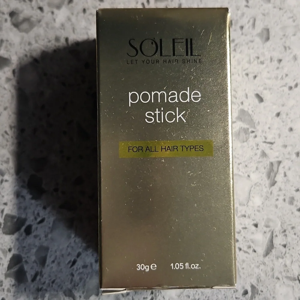 SOLEIL Pomade Stick Professional Hair Slick Back NEW MSRP $89 30g